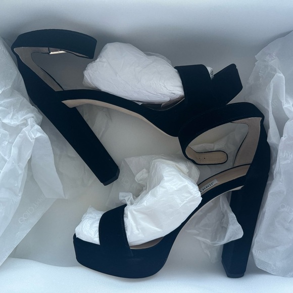 Jimmy Choo Shoes - Jimmy Choo strapped black heels size 38